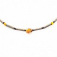 X34N, Collar para adulto con Ambar del Baltico