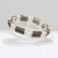 D04, Pulsera doble con Perlas de Agua dulce